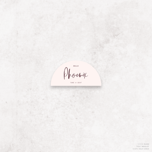Daisuki: Wedding Place Card