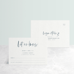 Daisuki: Wedding RSVP Card
