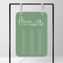 Daisuki: Wedding Seating Chart