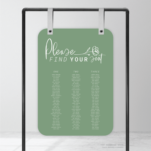 Daisuki: Wedding Seating Chart