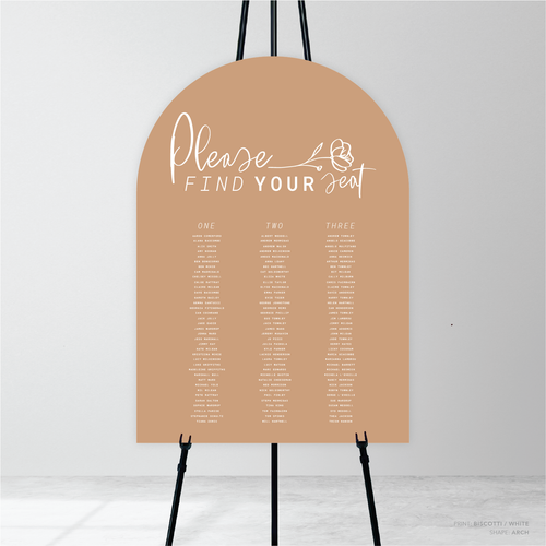 Daisuki: Wedding Seating Chart