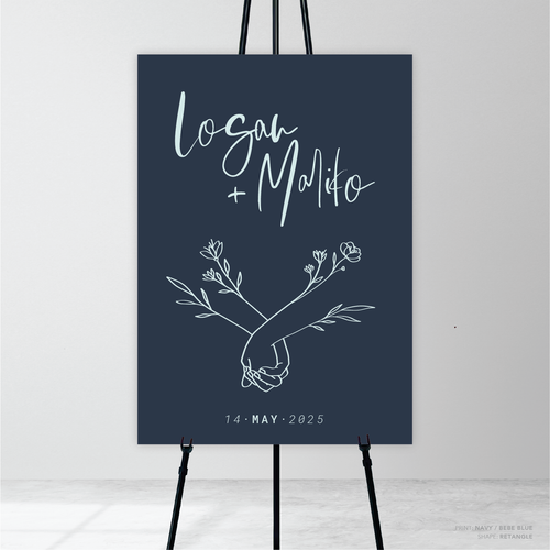 Daisuki: Wedding Welcome Sign