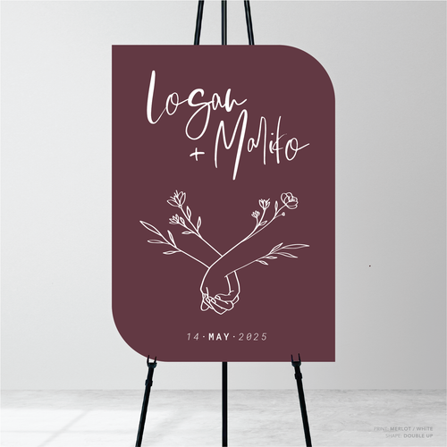 Daisuki: Wedding Welcome Sign