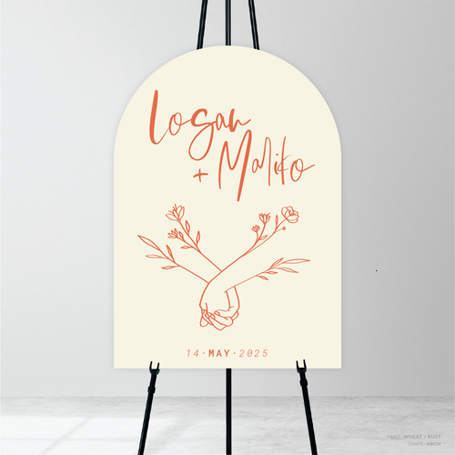 Daisuki: Wedding Welcome Sign