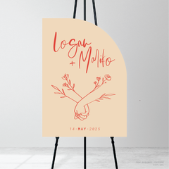 Daisuki: Wedding Welcome Sign