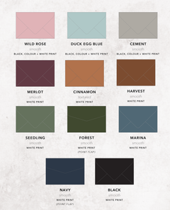 Envelope Colour Upgrade Options