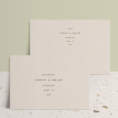 Ferris Wheel: Envelope Print Front & Back