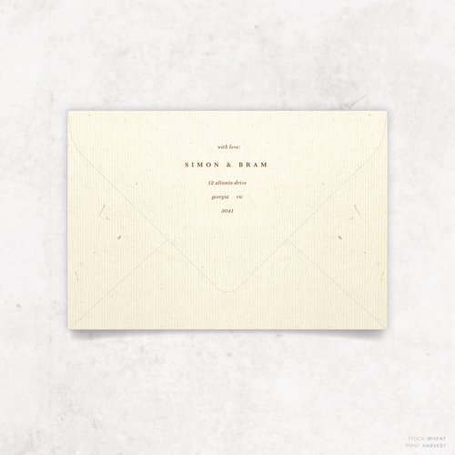 Ferris Wheel: Envelope Print Back