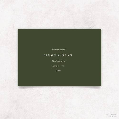 Ferris Wheel: Envelope Print Front