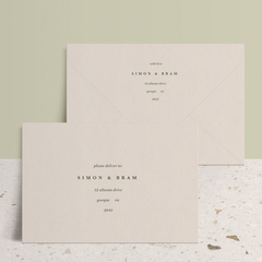 Ferris Wheel: Envelope Print Front & Back