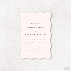 Ferris Wheel: Wedding Invitation