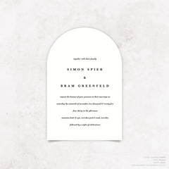 Ferris Wheel: Wedding Invitation