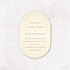 Ferris Wheel: Wedding Invitation