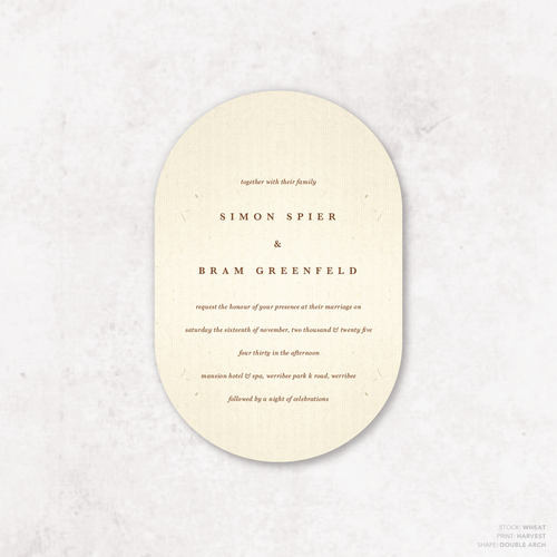 Ferris Wheel: Wedding Invitation