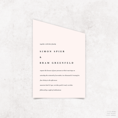 Ferris Wheel: Wedding Invitation