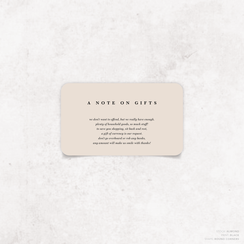 Ferris Wheel: Wedding Note Card