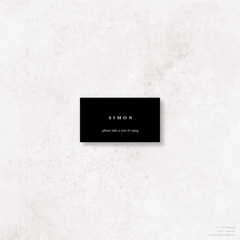 Ferris Wheel: Wedding Place Card