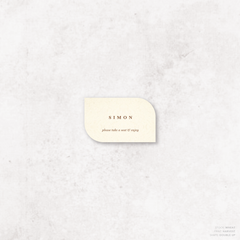 Ferris Wheel: Wedding Place Card