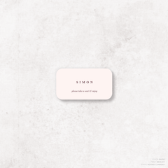 Ferris Wheel: Wedding Place Card