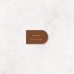 Ferris Wheel: Wedding Place Card