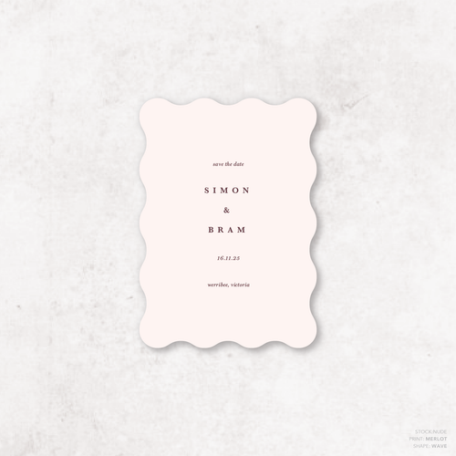 Ferris Wheel: Wedding Save The Date