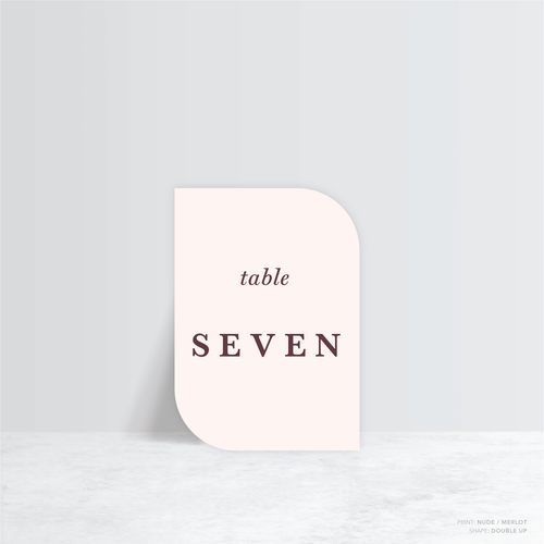 Ferris Wheel: Wedding Table Number