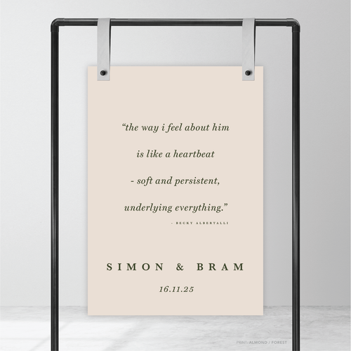 Ferris Wheel: Wedding Welcome Sign