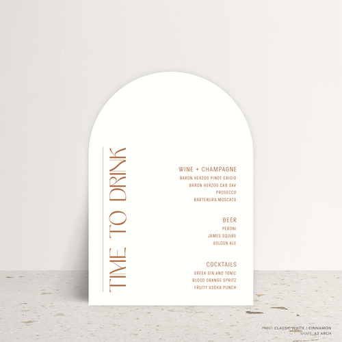 First Date: Wedding Bar Sign