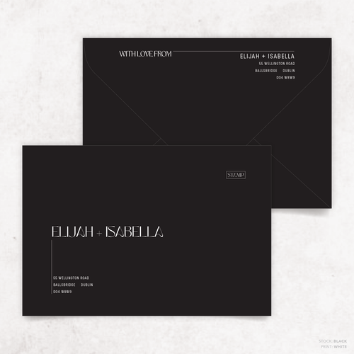 First Date: Envelope Print