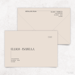 First Date: Envelope Print