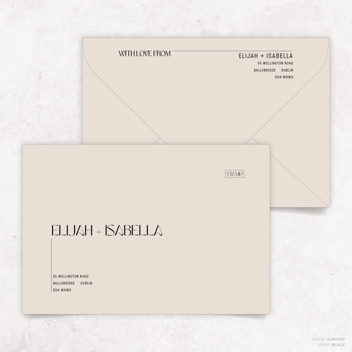 First Date: Envelope Print