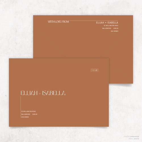 First Date: Envelope Print