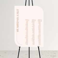 First Date: Wedding Seating Chart