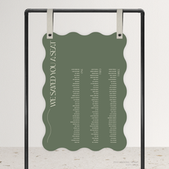 First Date: Wedding Seating Chart