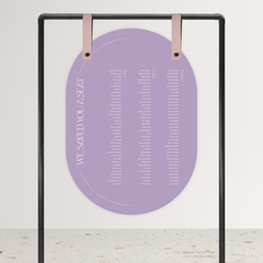 First Date: Wedding Seating Chart