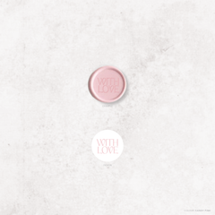 First Date: Wedding Wax Seal Sticker