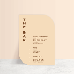 Galway Girl: Wedding Bar Sign