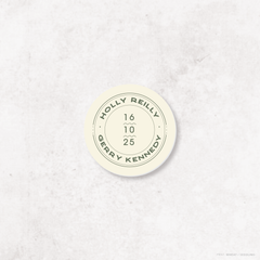Galway Girl: Wedding Coaster