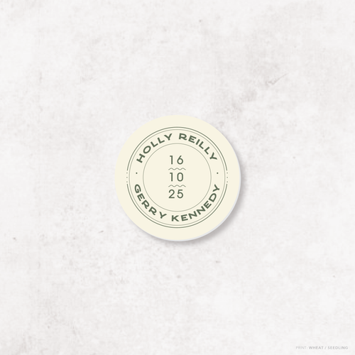 Galway Girl: Wedding Coaster