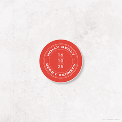 Galway Girl: Wedding Coaster