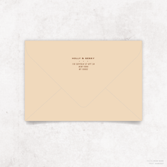 Galway Girl: Envelope Print Back