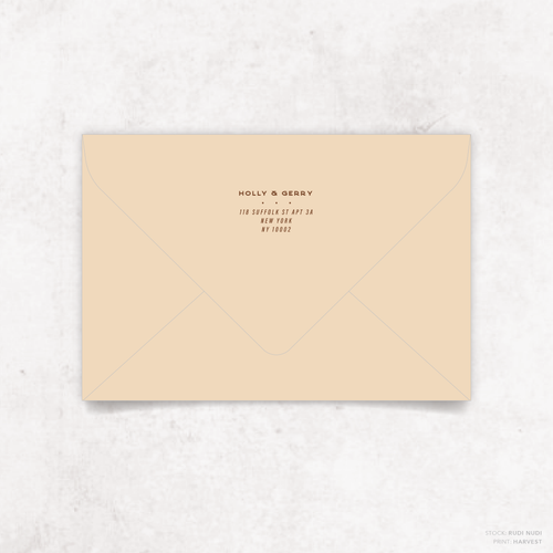 Galway Girl: Envelope Print Back