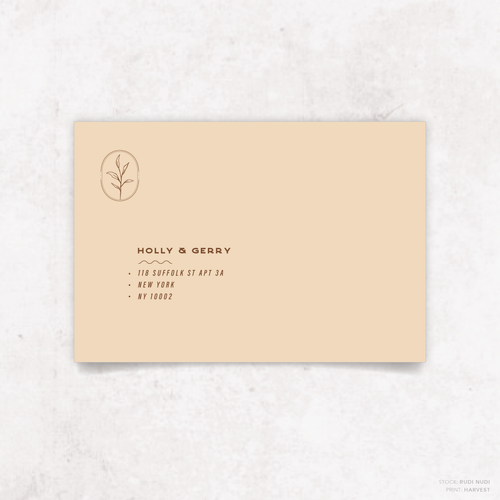 Galway Girl: Envelope Print Front