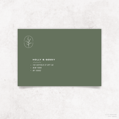 Galway Girl: Envelope Print Front