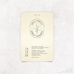 Galway Girl: Wedding Invitation