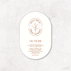 Galway Girl: Wedding Invitation