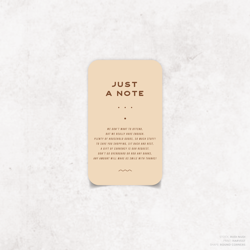 Galway Girl: Wedding Note Card