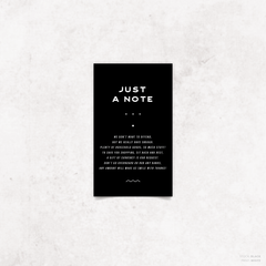 Galway Girl: Wedding Note Card