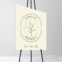 Galway Girl: Wedding Welcome Sign