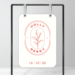 Galway Girl: Wedding Welcome Sign